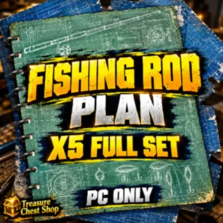 Fishing rod plan x5