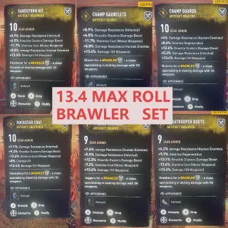 13.4 brawler set