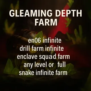 Gleaming Depth Raid carry 1hour PC