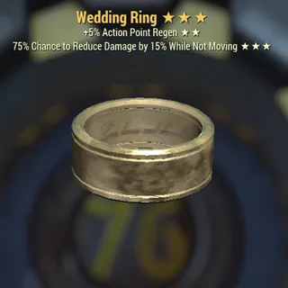 Wedding ring,hunters long coat,tattered mole head with legendary