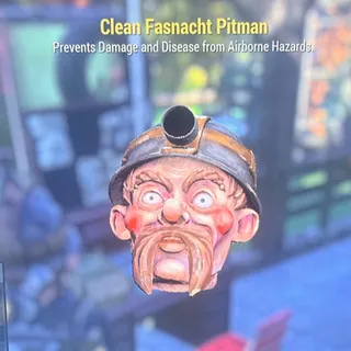 Clean pitman mask