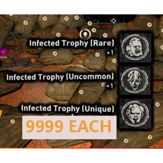 9999 infected trophy