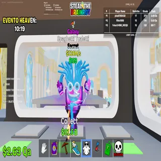 Spaghetti Tualetti Galaxy 1 perks - Steal the Brainrot