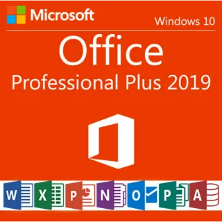 Microsoft Office Pro Plus 2019 licence key 32/64 Bit Online Activation