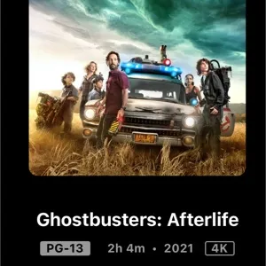 Ghostbusters: Afterlife (4K UHD MA)