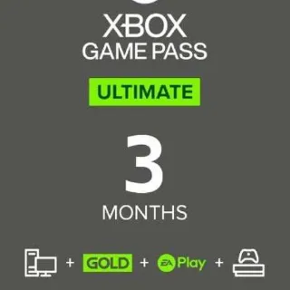 3 Month Xbox Game Pass Ultimate (Brazil)