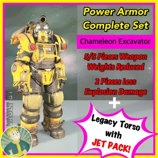 Chameleon WWR Excavator + Jet Pack