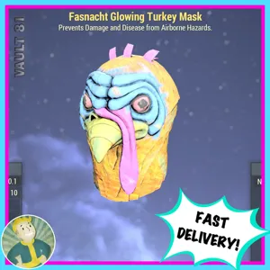 Glowing Turkey Mask