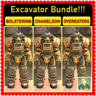 Excavator Bundle 3 Power Armors