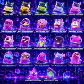 23 new sprites Fortnite bounty hunter klombo , morgana
