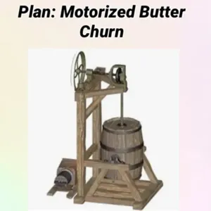 Motorized Butter Churn