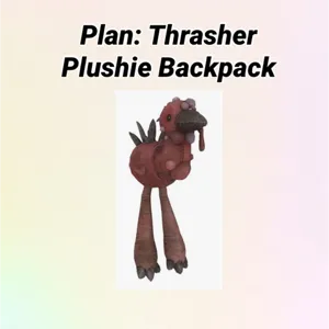 Thrasher Plush Backpack