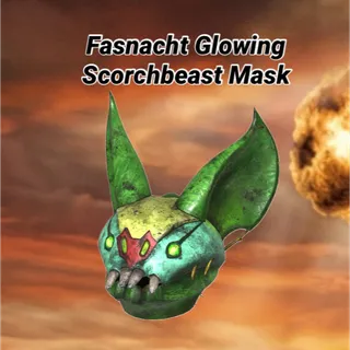 Glowing Scorchbeast Mask