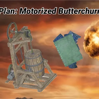 Motorized Butter Churn