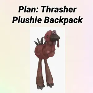 Thrasher Plushie Backpk