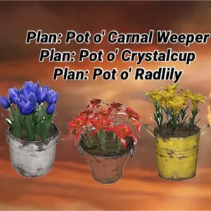 All 3 Pot O Flower Plans