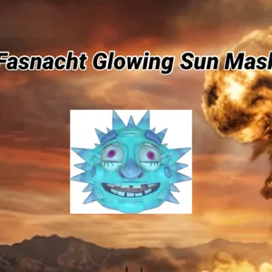 Glowing Sun Mask
