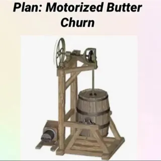 Motorized Butter Churn