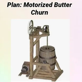 Motorized Butter Churn