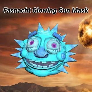 Glowing Sun Mask