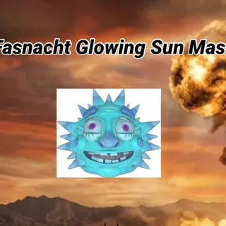 Fasnacht Glowing Sun