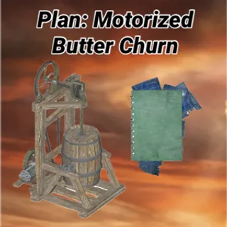 Motorized Butter Churn