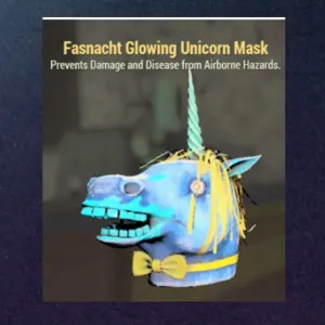 Glowing Unicorn Mask