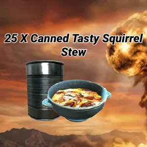 25 Canned Squirrel Stew
