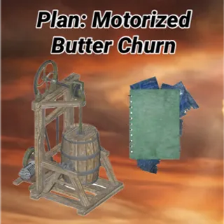 Motorized Butter Churn