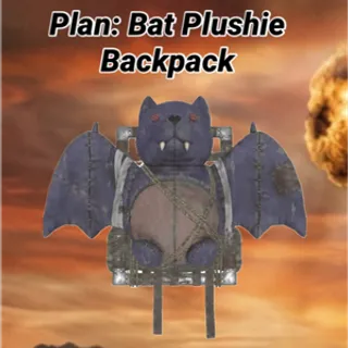 Bat Plushie Backapack