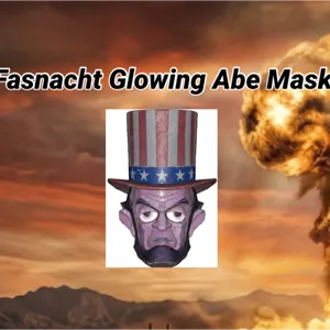 Glowing Abe Mask