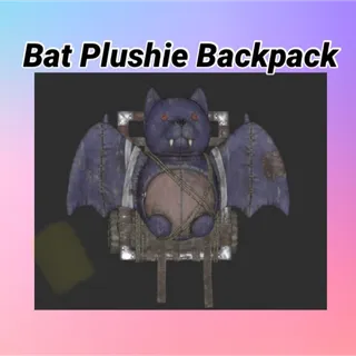 bat plushie backpack