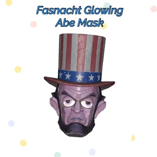 Glowing Abe Mask