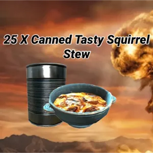 25 canned stew