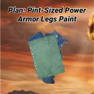 Pint-Sized PA Legs paint
