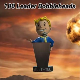 100 Leader bobble heads