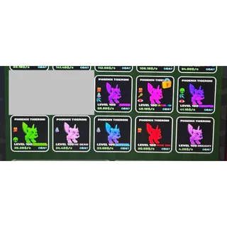 🆕 BUNDLE PHOENIX MUTATION - FRUITS VS BRAINROT 🐲