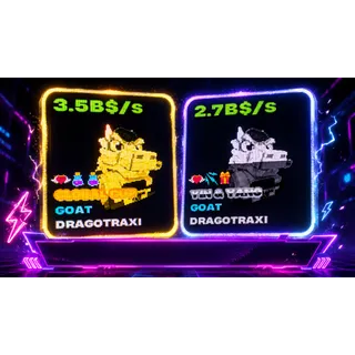 🆕 New Bundle DragoTraxi WC & YINYANG - FRUITS VS BRAINROTS 🐲
