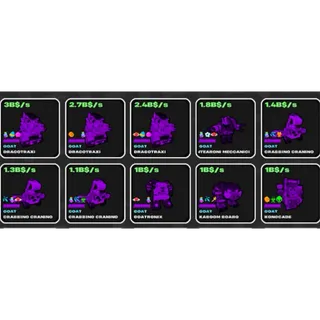 🆕 New Bundle x10 ADMIN BRAINROT - FRUITS VS BRAINROTS 