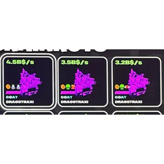 CRAZY Bundle DragoTraxi ADMIN 4.5B + 3.5B + 3.2B - FRUITS VS BRAINROTS
