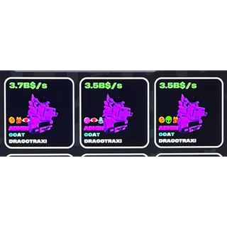 🆕 New Bundle x3 DragoTraxi ADMIN - FRUITS VS BRAINROTS 🐲