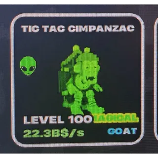 🆕 NEW UNIQUE TICTAC CIMPANZAC MAGICAL - FRUITS VS BRAINROTS 🐒