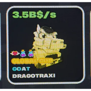 🆕 New DragoTraxi WorldCUP 3 traits - FRUITS VS BRAINROTS 🐲