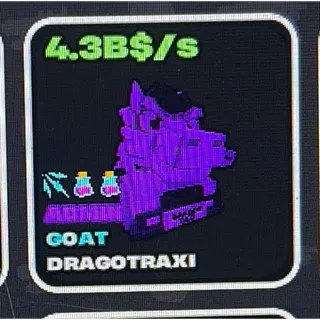 🆕 New Unique DragoTraxi ADMIN 3 traits - FRUITS VS BRAINROTS 🐲