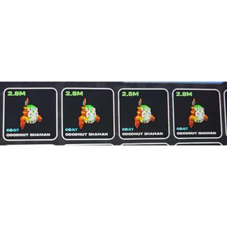 🆕 LIMITED BUNDLE X4 COCO - FRUITS VS BRAINROTS 🥥