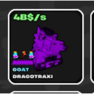 🆕 New Unique DragoTraxi ADMIN 3 traits - FRUITS VS BRAINROTS 🐲
