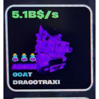 🆕 New Unique DragoTraxi ADMIN 3 traits - FRUITS VS BRAINROTS 🐲