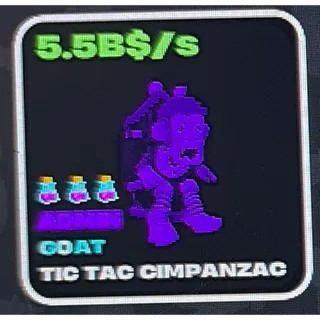 🆕 NEW UNIQUE TICTAC CIMPANZAC ADMIN - FRUITS VS BRAINROTS 🐒