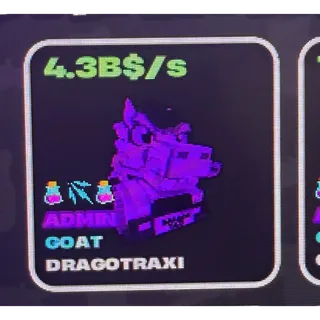 DragoTraxi ADMIN 4.3b - FRUITS VS BRAINROTS 🐲