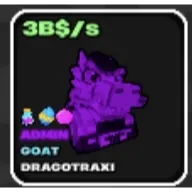 🆕 New Unique DragoTraxi ADMIN 3 traits - FRUITS VS BRAINROTS 🐲